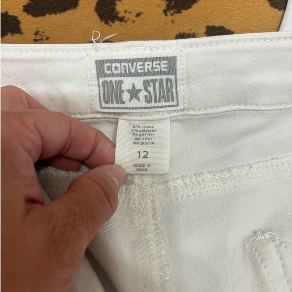 Converse White Skinny Jeans - Picture 3 of 3